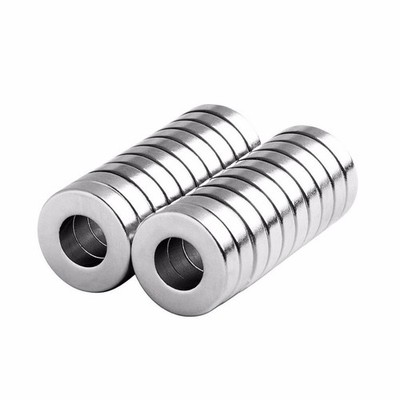 1/2 x 1/4 x 1/8 Inch Strong Neodymium Rare Earth RingMagnets N52 (20 Pack)