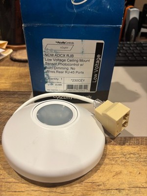 Acuity Control nLight NCM ADCX RJB Low Voltage Ceiling Mount Sensor | 230CEY