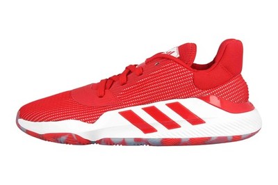 adidas Pro Bounce 2019 Low Sportschuhe in Übergrößen Rot EF9841 große Herrenschu