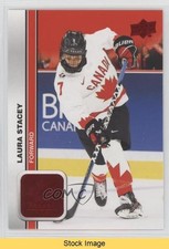 2023 Upper Deck Team Canada Juniors Women's WC Red Foil Laura Stacey READ z6b