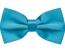 Adjustable Classic Pretied Bow Tie for Men, Women, and Boys - Men's Baby Blue