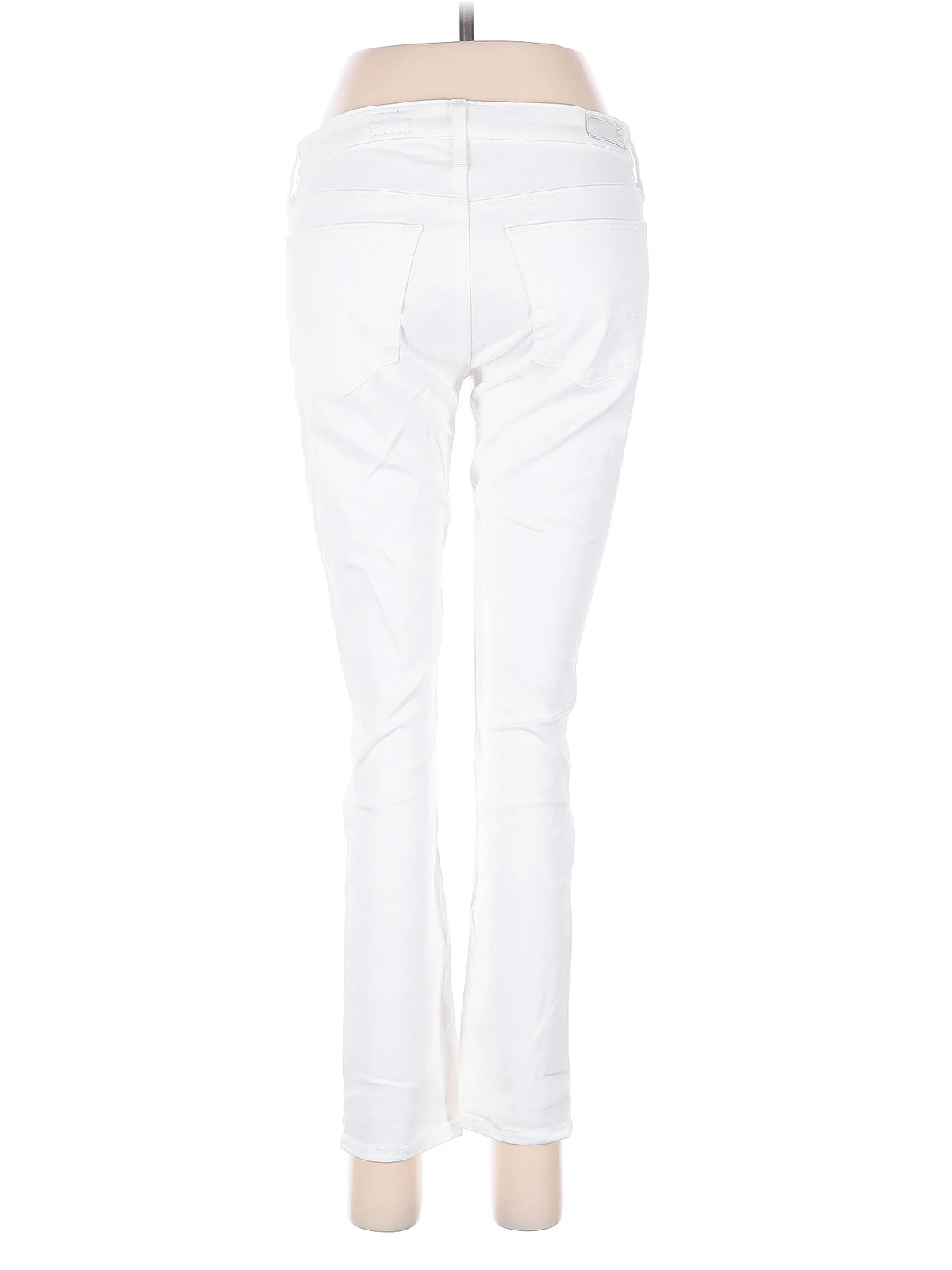 Adriano Goldschmied Women White Jeans 27W thumbnail 2