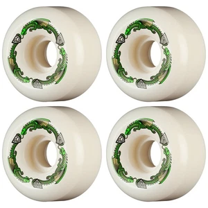 Powell Peralta Skateboard Wheels 64mm x 40mm Dragon Formula 88A Bomber Off White