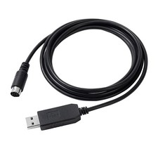 USB to Mini Din 10 Pin Cable for Yaesu FTM Series, PC Connection Interface SC...