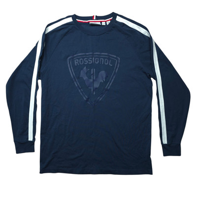 Rossignol Blason Mens 2XL / EU 54 Navy White Long Sleeve Shirt