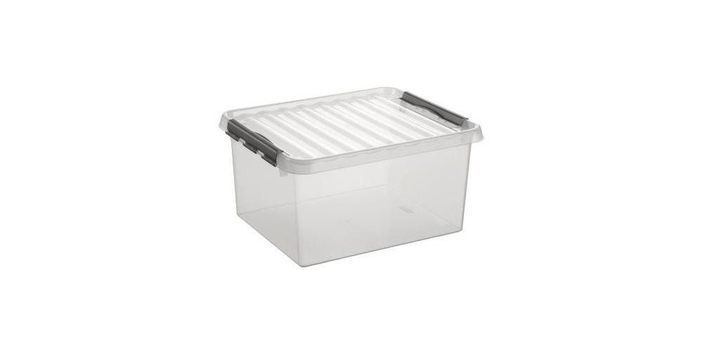 Коробка для хранения солнцезащитных средств q-line 50 x 26 x 40 см (В x В x Г) DIN A3 36l Ku...