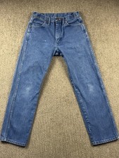 VTG Wrangler Mens 30X30 13MWZ Jeans Cowboy Cut Medium Wash