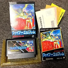 Fire Emblem Shadow Dragon and the Sword of Light FC NTSC-J CIB Japan Import