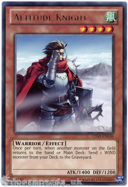 LTGY-EN036 Altitude Knight Rare Unlimited Edition Mint YuGiOh Card