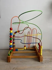 Vintage The Original Supermaze Bead Maze Toy Educo Made In Canada