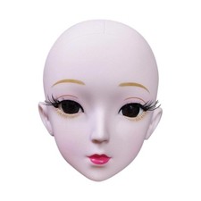 Doll Head Parts Unique Accessory Versatile for Women Accessories DIY Crafts