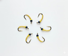 Desert Storm Midge Larvae Cream Nymphs - Premium Trout Fly Fishing Flies