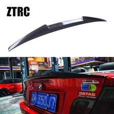 Carbon Fiber Trunk Wing Spoiler For BMW E46 2DR Coupe/Convertible 1997-2007