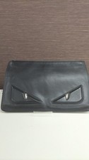Fendi Bugs Eye Monster Leather Bag Used