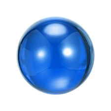 Blue Acrylic Contact Juggling Ball 2-3/4 inch 70mm with Ball Bag
