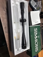 Simmons 8-32x44 Model 800116 1/2" target dot reticle made In Japan RARE