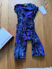 NIB Speedo Vanquisher Blue Magma 22