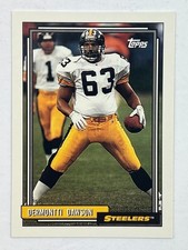 Dermontti Dawson - 1992 Topps #314 - Pittsburgh Steelers NFL - Freew Ship