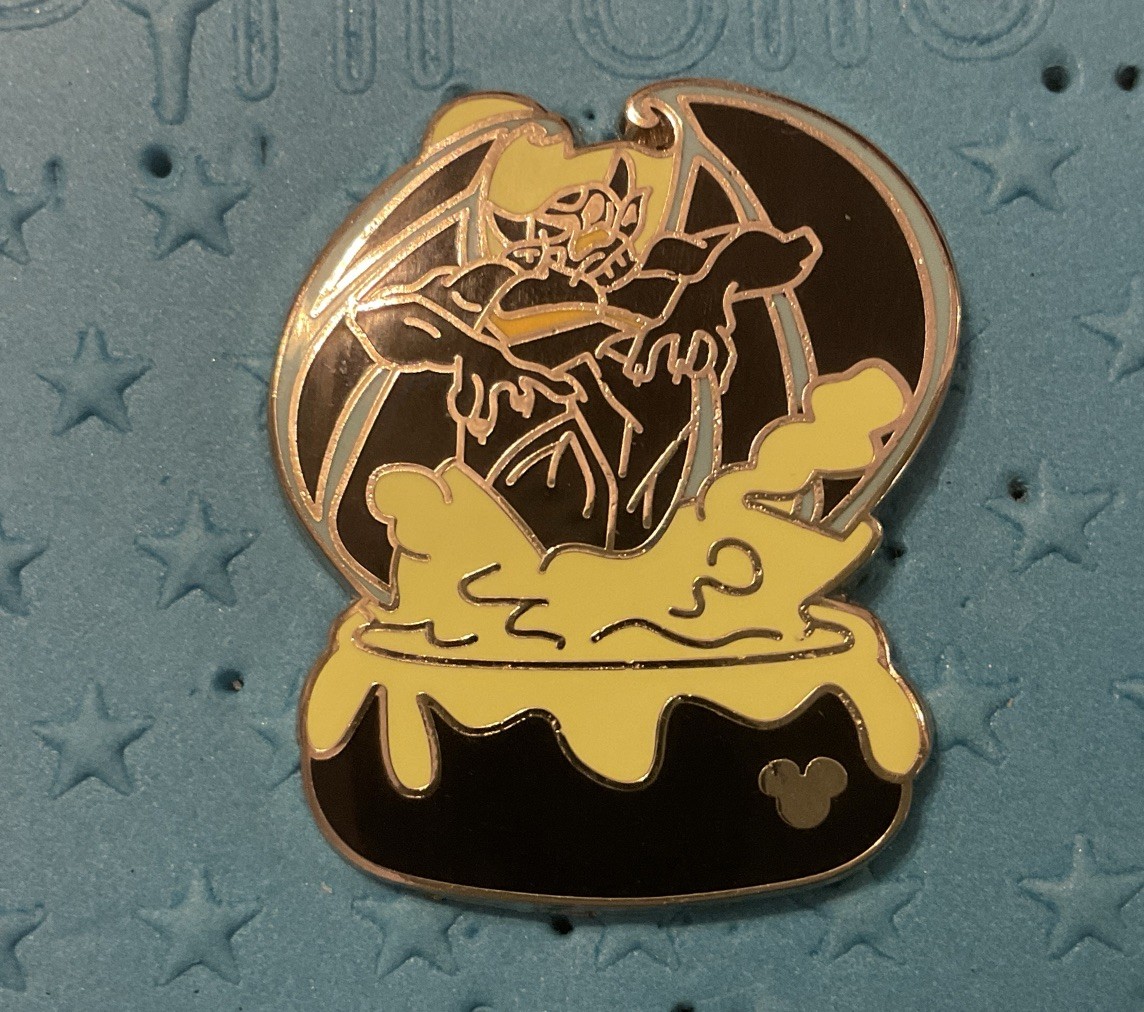 Disney Hidden Mickey Lapel Pin Chernabog Villain Fantasia Black