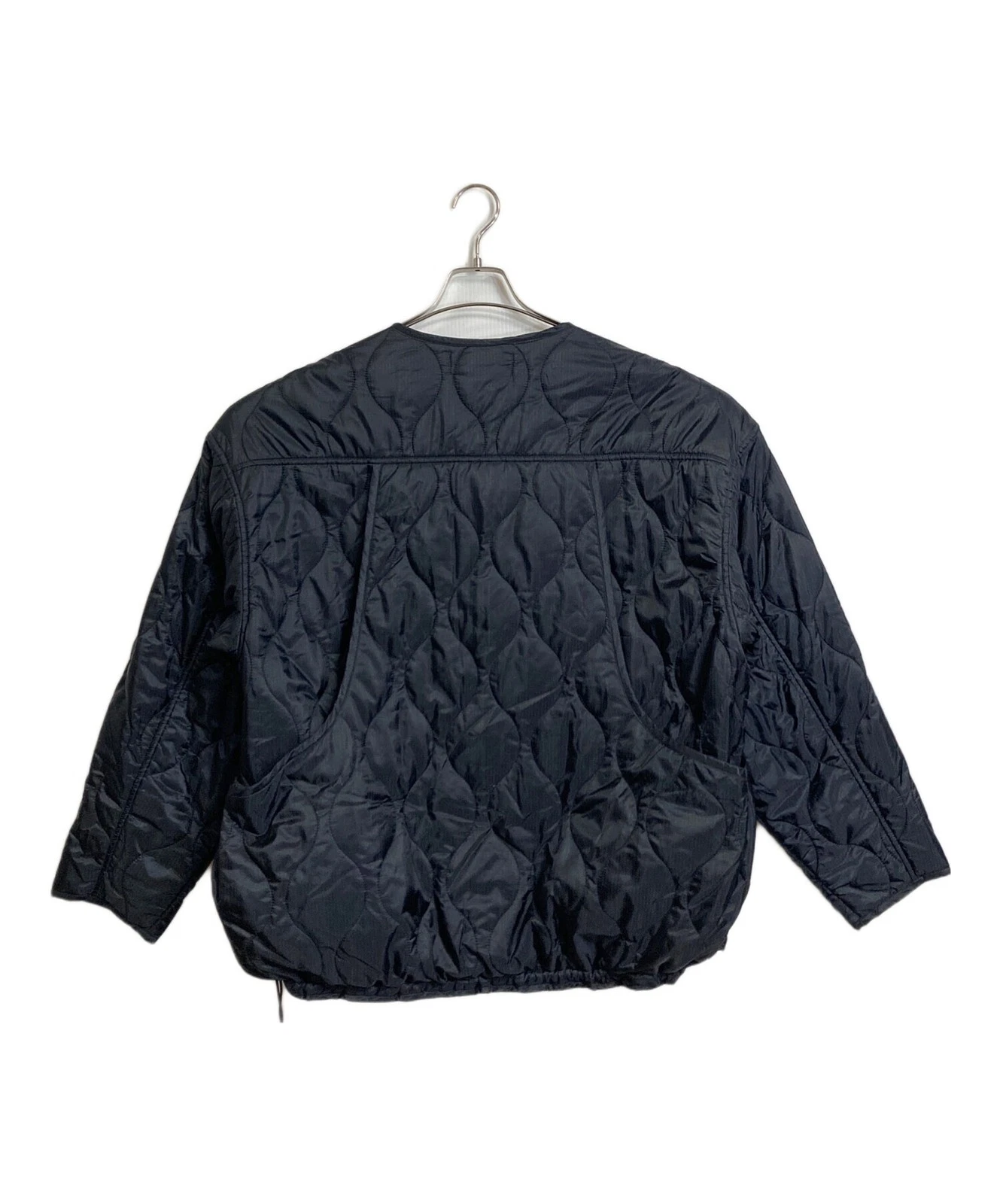 Remi Relief Nylon Ripstop Quilted Jacket Men's Size L Black - product detail image 3