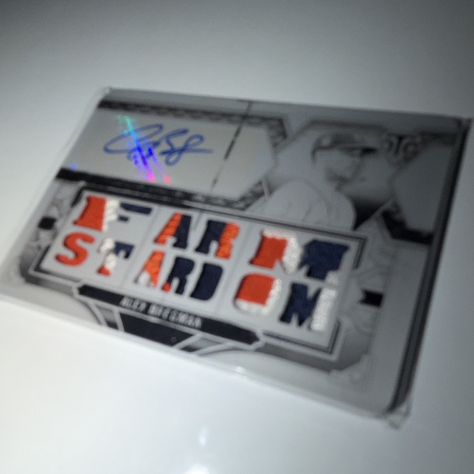Topps Triple Threads 2022 Alex Bregman TTAR-ABR3 White Whale 1/1 Auto Relic view 3