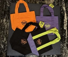 Trader Joe’s Halloween Mini Fall Canvas Tote Bag Trick Or Treat Ltd Ed NWT Lot 4
