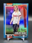 2026 Topps Series 1 Caroline Marks Blue Foil (RAW)