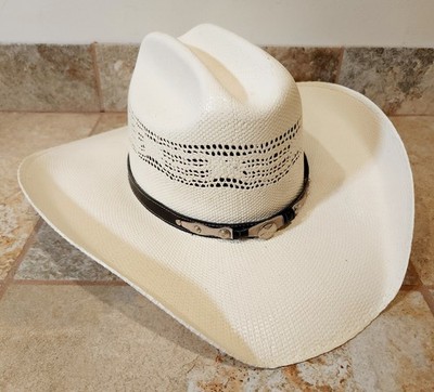 Summit Hats | Bangora 100X Cream White & Silver Men's Western Hat Size 7 1/8 NEW