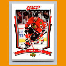 Tuomo Ruutu #21 2007-08 Upper Deck MVP Chicago Blackhawks Hockey Card NHL