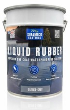 Siramico| Liquid Rubber-Waterproofing-Grey-5L