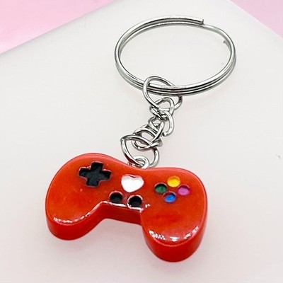 Schlüsselanhänger Spiel/Konsole Controller (rot) - neu mit Etikett süß ungewöhnlich Original