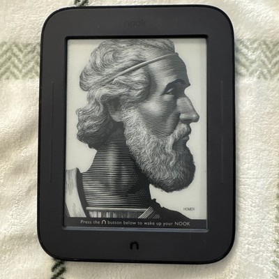 Barnes & Noble Nook Simple Touch BNRV300 +  Case cable charger. Works