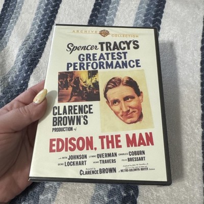 NEW** Edison The Man DVD Spencer Tracy Drama Classic Film Archive Collection