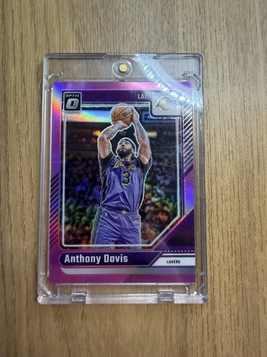 2024-25 Donruss Optic #207 Anthony Davis Pink #/25