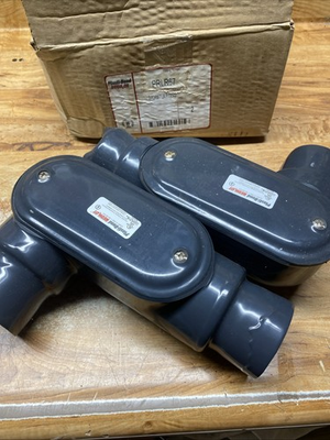 #ad Robroy PLASTI BOND Redh2ot PRLR67 PVC Coated 2quot; Electrical Junc box lot of 2 $89.98