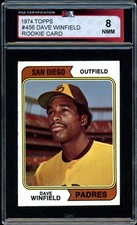1974 TOPPS BASEBALL #456 Dave Winfield HOF Rookie KSA 8 NM-MT padres Yankees RC