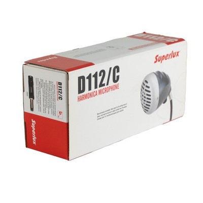 Black Hi Z Microphone For Blues Harmonica With Volume Control And