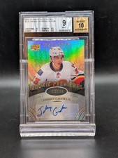 2014-15 Upper Deck Trilogy Johnny Gaudreau AU/399 BGS 9 ROOKIE 