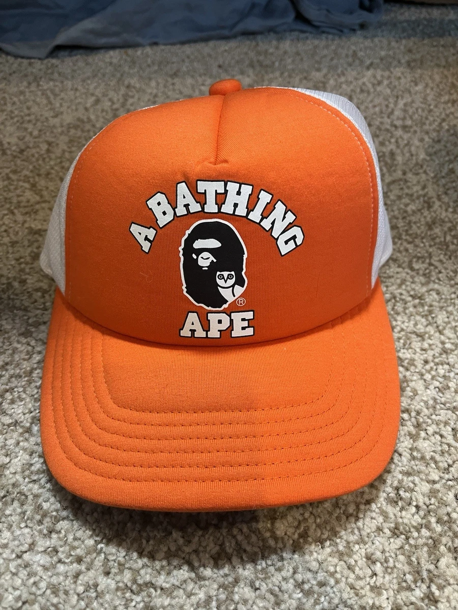A Bathing Ape Orange Hats for Men for sale | eBay