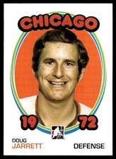 2009-10 In The Game 1972 Year Hockey Doug Jarrett Chicago Blackhawks #54