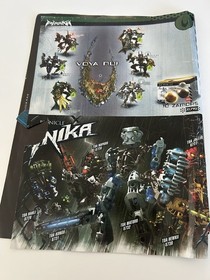 LEGO Bionicle 10204 Vezon & Kardas Combiner Axonn Brutaka Fenrakk 