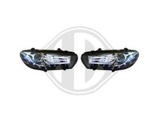 Designsatz Scheinwerfer Dragon-Lights klarglas/schwarz für VW Scirocco 2008-2014