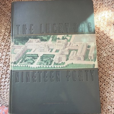 The Lucky Bag 1940 US Navel Academy Yearbook Good Condition !
