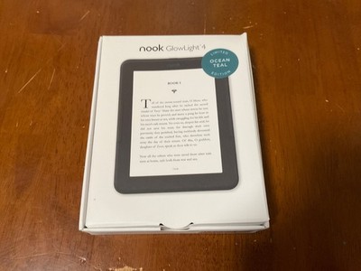 NOOK GlowLight 4 6'' TOUCHSCREEN 32GB E-Reader Ocean Teal NEW IN THE BOX 2025