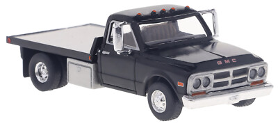 Brekina 19669 GMC Sierra Grande Plattform, schwarz, 1968, H0, Neu 2025