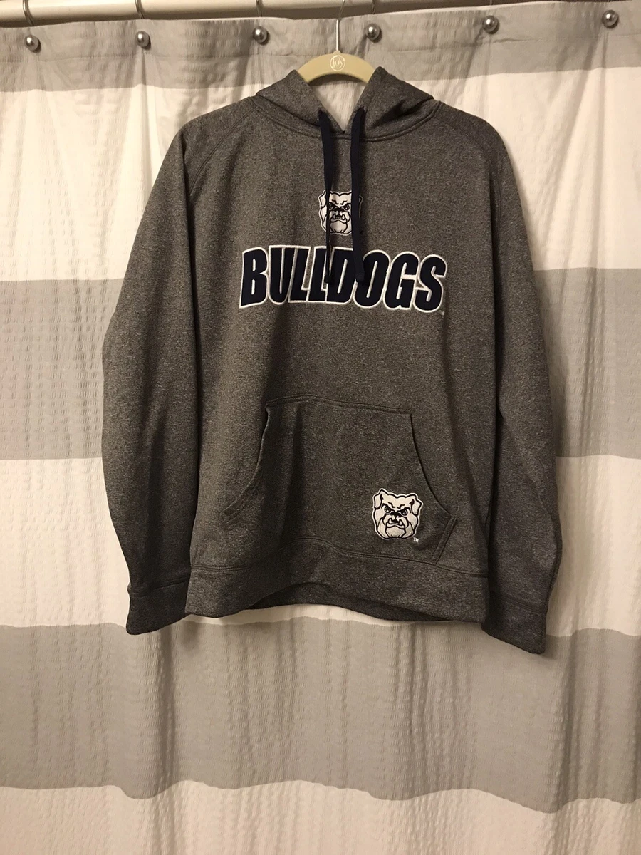Champion Butler Bull Dogs Hoodie Gray Size M