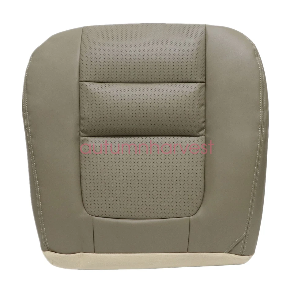 Cubierta de asiento de cuero tostado para Ford F250 F350 Lariat 2001 lado conductor/pasajero Foto 4 de 4