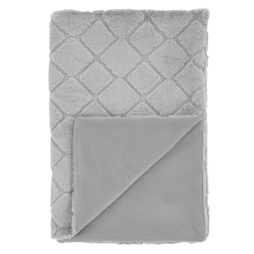 2 x Filled Cushions 43x43cm Or Throw 130x170cm Cosy Diamond Catherine Lansfield - Picture 32 of 52