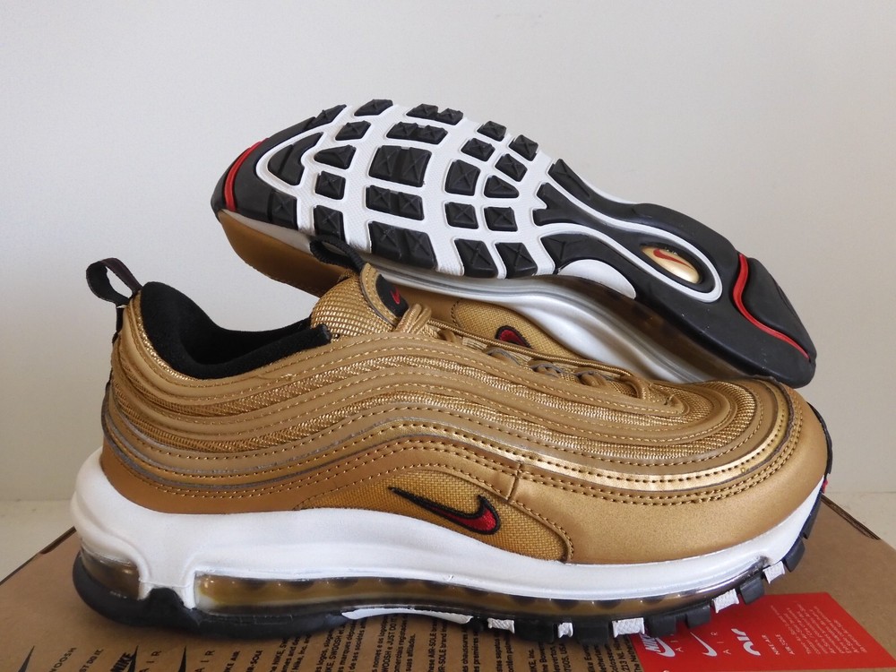 Nike Air Max 97 OG Golden Bullet Gold Women 11 - Men 9.5 DQ9131-700