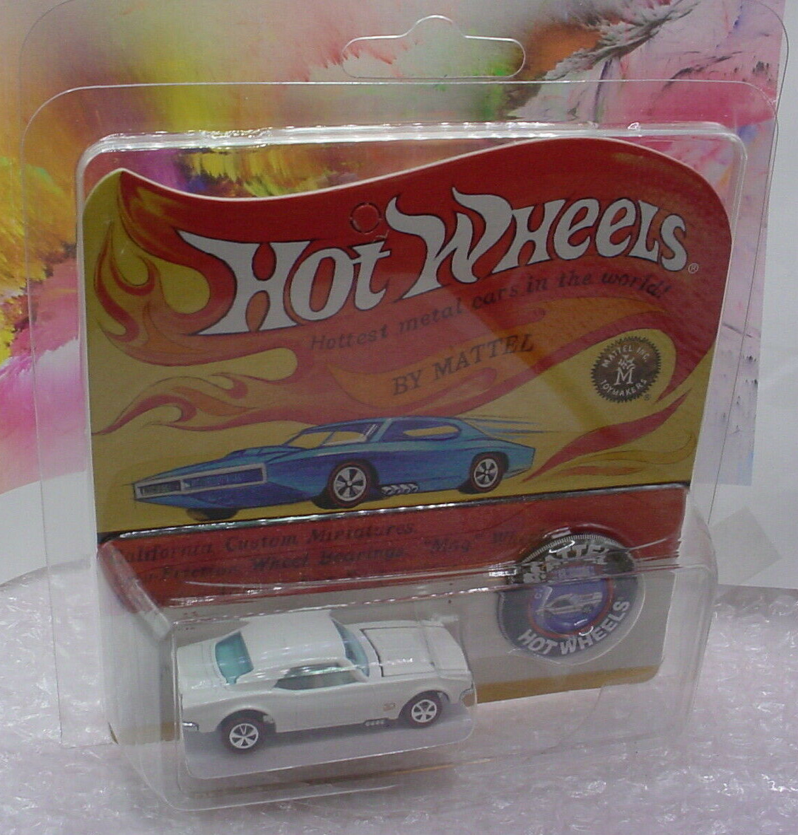 2018 RLC Hot Wheels Originals CUSTOM CAMARO∞white;redline;50th